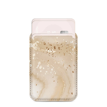 Mio By Mobilize Mio Gold Marble MagSafe Compatible Card Houder