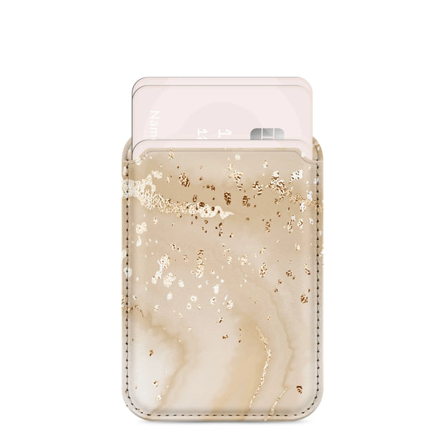 Mio By Mobilize Mio Gold Marble MagSafe Compatible Card Houder