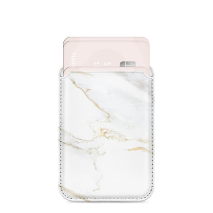 Mio By Mobilize Mio White Marble MagSafe Compatible Card Houder