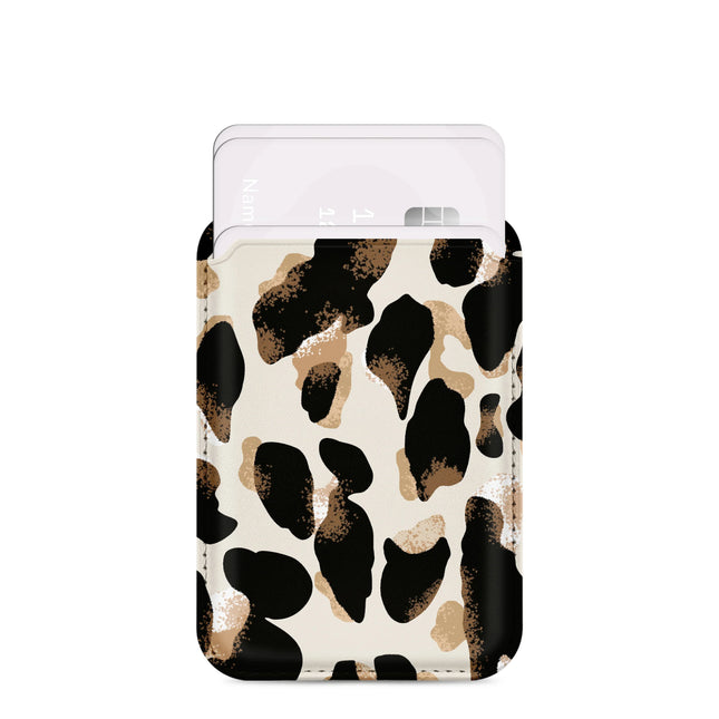 Mio By Mobilize Mio Leopard MagSafe Compatible Card Houder