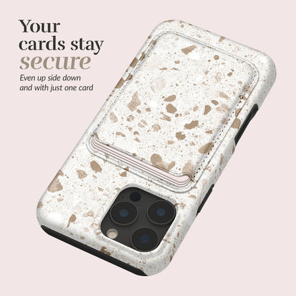 Mio By Mobilize Mio Soft Terrazzo MagSafe Compatible Card Houder productafbeelding 4