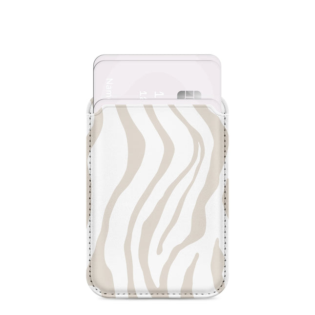 Mio By Mobilize Mio Sandy Zebra MagSafe Compatible Card Houder
