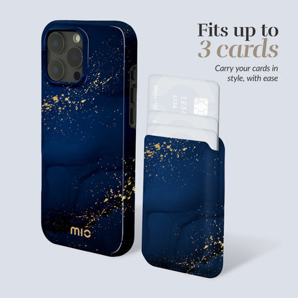 Mio By Mobilize Mio Midnight Sparkle MagSafe Compatible Card Houder productafbeelding 5