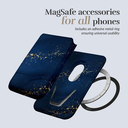 Mio By Mobilize Mio Midnight Sparkle MagSafe Compatible Card Houder productafbeelding 6