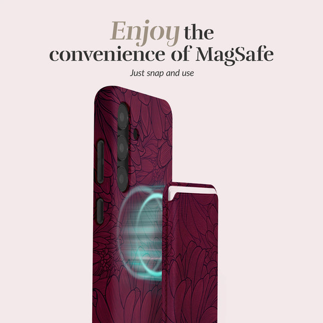 Mio By Mobilize Mio Berry Blooms MagSafe Compatible Card Houder productafbeelding 2