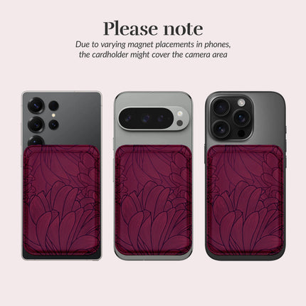 Mio By Mobilize Mio Berry Blooms MagSafe Compatible Card Houder productafbeelding 7