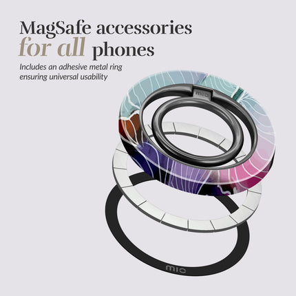 Mio By Mobilize Mio Flowers MagSafe Compatible Ring Houder productafbeelding 5