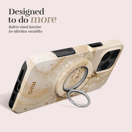 Mio By Mobilize Mio Gold Marble MagSafe Compatible Ring Houder productafbeelding 4