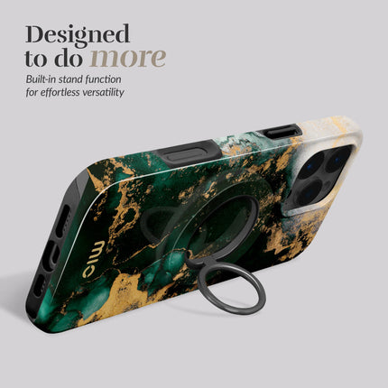 Mio By Mobilize Mio Green Marble MagSafe Compatible Ring Houder productafbeelding 4