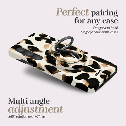 Mio By Mobilize Mio Leopard MagSafe Compatible Ring Houder productafbeelding 3