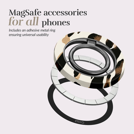 Mio By Mobilize Mio Leopard MagSafe Compatible Ring Houder productafbeelding 5