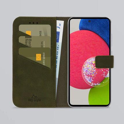 My Style Flex Wallet For Samsung Galaxy A52/A52 5G/A52S 5G Forest Green