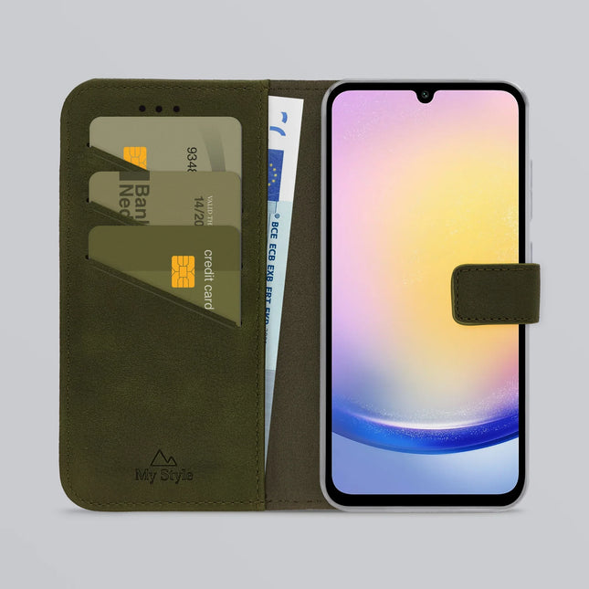 My Style Flex Wallet For Samsung Galaxy A25 5G Forest Green