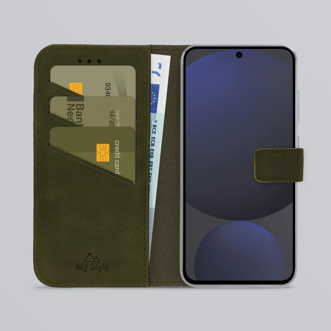 My Style Flex Wallet - Samsung Galaxy S24 Fe 5G Forest Green productafbeelding 2