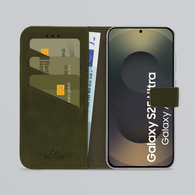 My Style Flex Wallet - Samsung Galaxy S25 Ultra 5G Forest Green productafbeelding 2