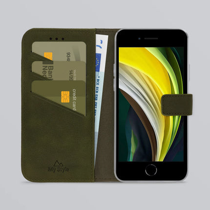My Style Flex Wallet For Apple Iphone 6/6S/7/8/Se (2020/2022) Forest Green