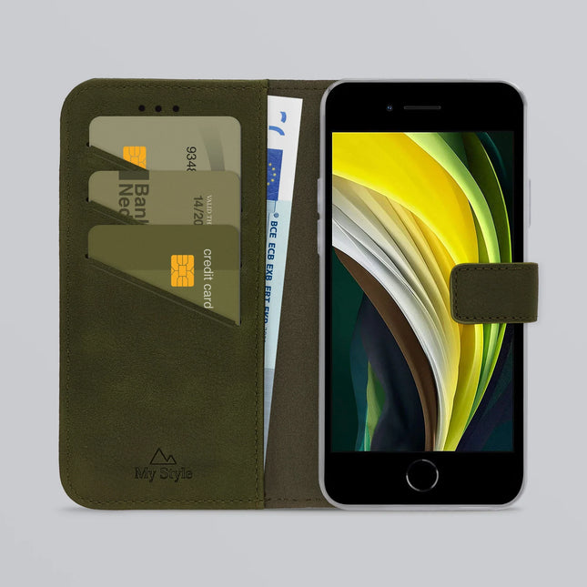 My Style Flex Wallet For Apple Iphone 6/6S/7/8/Se (2020/2022) Forest Green