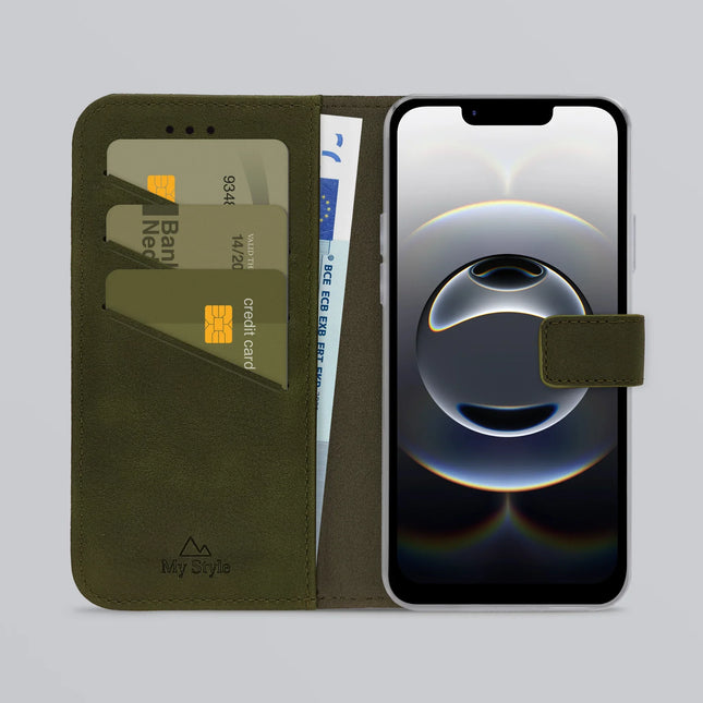 My Style Flex Wallet For Apple Iphone 16E Forest Green