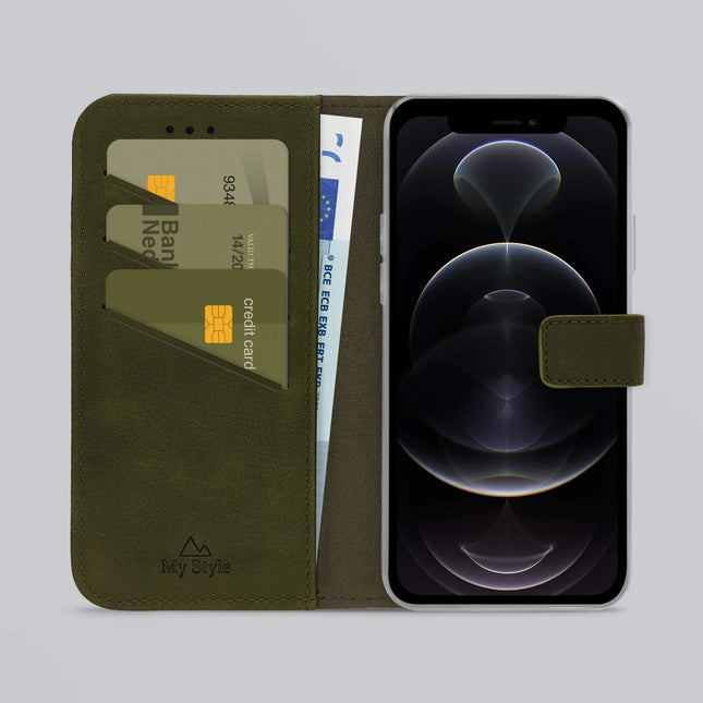 My Style Flex Wallet For Apple Iphone 12/12 Pro Forest Green