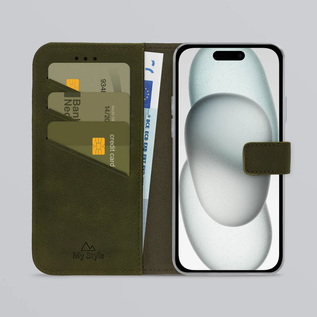 My Style Flex Wallet For Apple Iphone 13/14/15 Forest Green