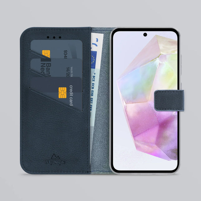 My Style Flex Wallet For Samsung Galaxy A35 5G Royal Blue