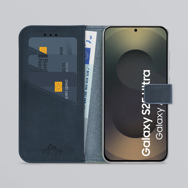 My Style Flex Wallet - Samsung Galaxy S25 Ultra 5G Royal Blue productafbeelding 2