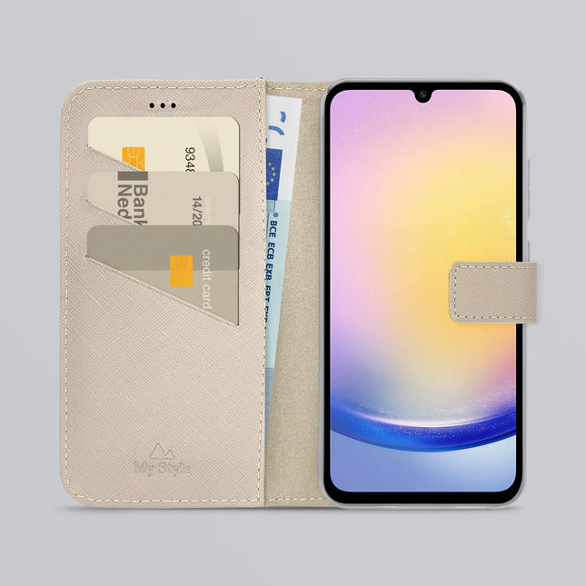 My Style Flex Wallet For Samsung Galaxy A25 5G Warm Taupe