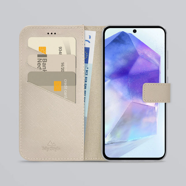 My Style Flex Wallet For Samsung Galaxy A55 5G Warm Taupe