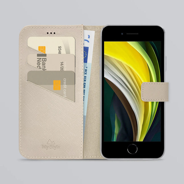 My Style Flex Wallet For Apple Iphone 6/6S/7/8/Se (2020/2022) Warm Taupe
