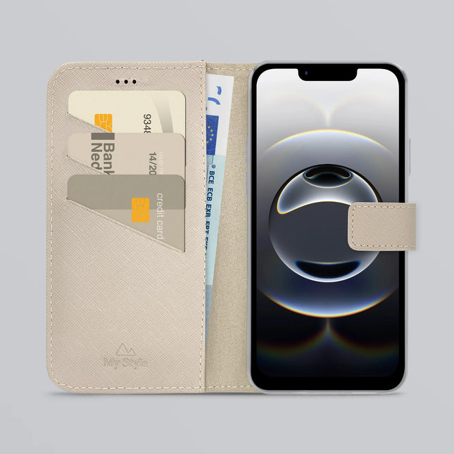 My Style Flex Wallet For Apple Iphone 16E Warm Taupe