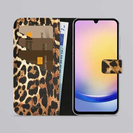 My Style Flex Wallet For Samsung Galaxy A25 5G Wild Leopard