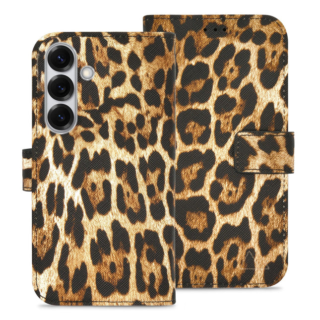 My Style Flex Wallet For Samsung Galaxy S25 5G Wild Leopard