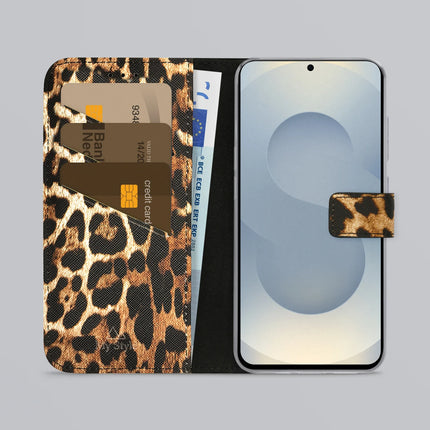 My Style Flex Wallet For Samsung Galaxy S25+ 5G Wild Leopard