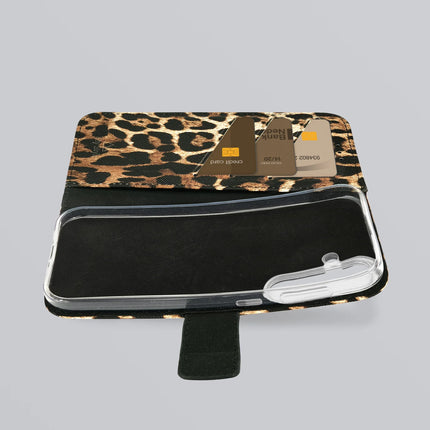 My Style Flex Wallet For Samsung Galaxy S25+ 5G Wild Leopard