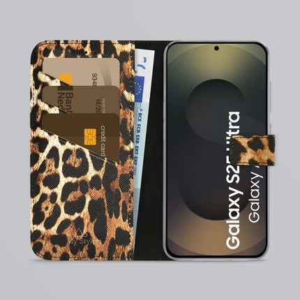 My Style Flex Wallet For Samsung Galaxy S25 Ultra 5G Wild Leopard