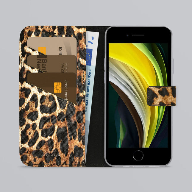 My Style Flex Wallet For Apple Iphone 6/6S/7/8/Se (2020/2022) Wild Leopard