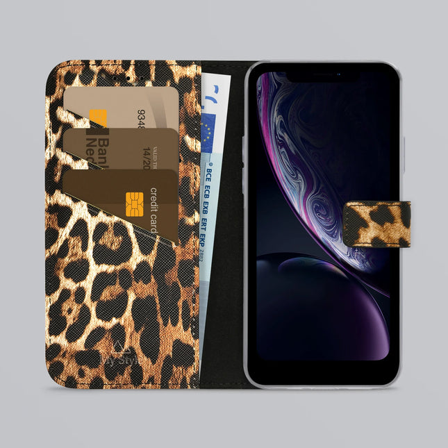 My Style Flex Wallet For Apple Iphone Xr/11 Wild Leopard
