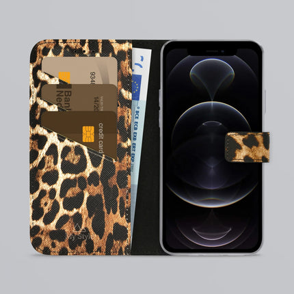 My Style Flex Wallet For Apple Iphone 12/12 Pro Wild Leopard