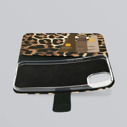 My Style Flex Wallet For Apple Iphone 12/12 Pro Wild Leopard