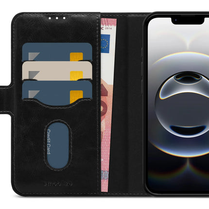 Mobilize 2In1 Magsafe Compatible Gelly Wallet Case Apple Iphone 16E Black