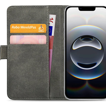 Mobilize Classic Gelly Wallet Book Case Apple Iphone 16E Black