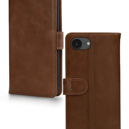 Mobilize Leather Wallet Apple Iphone 16E Brown