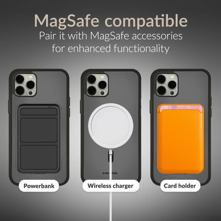 Mobilize Magsafe Compatible Hybrid Pro Case Apple Iphone 16E Black