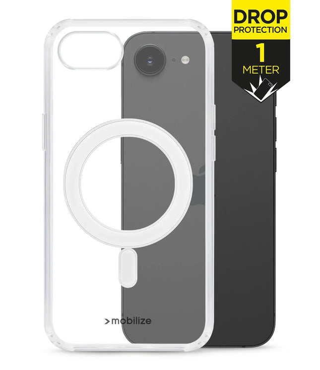 Mobilize Magsafe Compatible Naked Protection Case For Apple Iphone 16E Clear