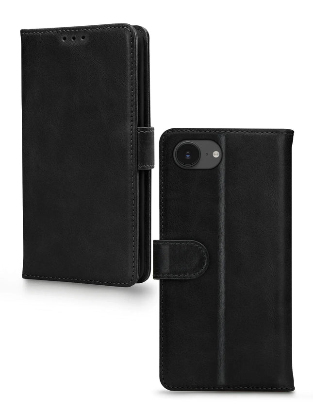 Mobilize Premium Gelly Wallet Book Case Apple Iphone 16E Black