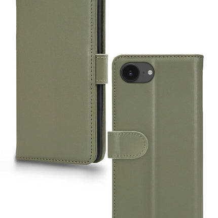 Mobilize Premium Gelly Wallet Book Case Apple Iphone 16E Green