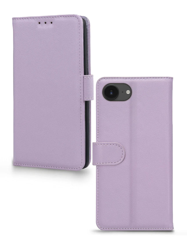 Mobilize Premium Gelly Wallet Book Case Apple Iphone 16E Purple