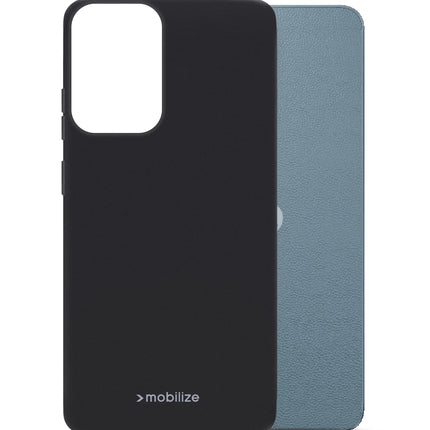 Mobilize Rubber Gelly Case Motorola Moto E15/G05 Matt Black