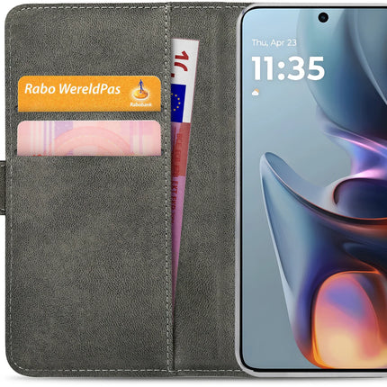 Mobilize Classic Gelly Wallet Book Case Motorola Moto E15/G05 Black