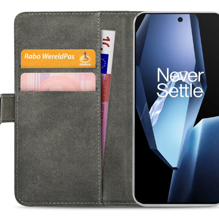 Mobilize Classic Gelly Wallet Book Case Oneplus 13R Black
